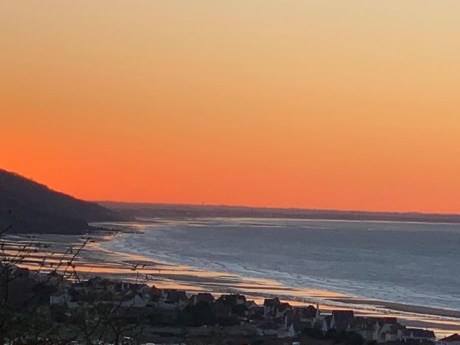 Superbe Vue Mer Panoramique F3 Blonville-sur-Mer Exterior foto
