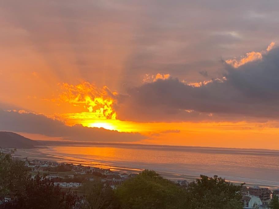 Superbe Vue Mer Panoramique F3 Blonville-sur-Mer Exterior foto