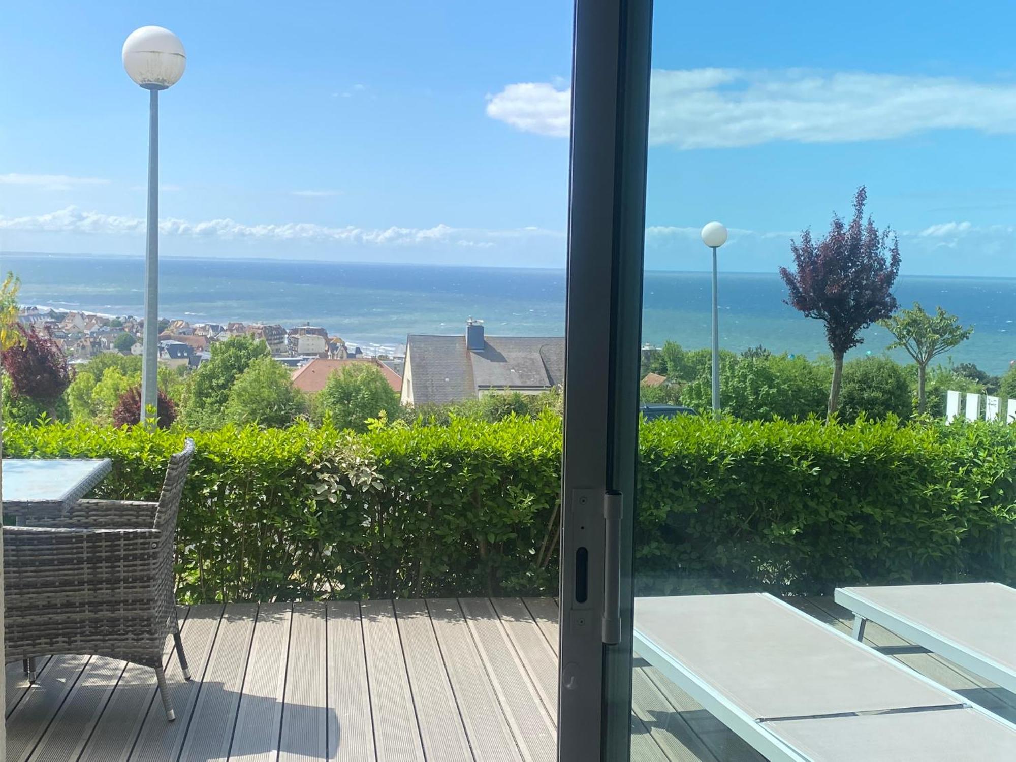 Superbe Vue Mer Panoramique F3 Blonville-sur-Mer Exterior foto