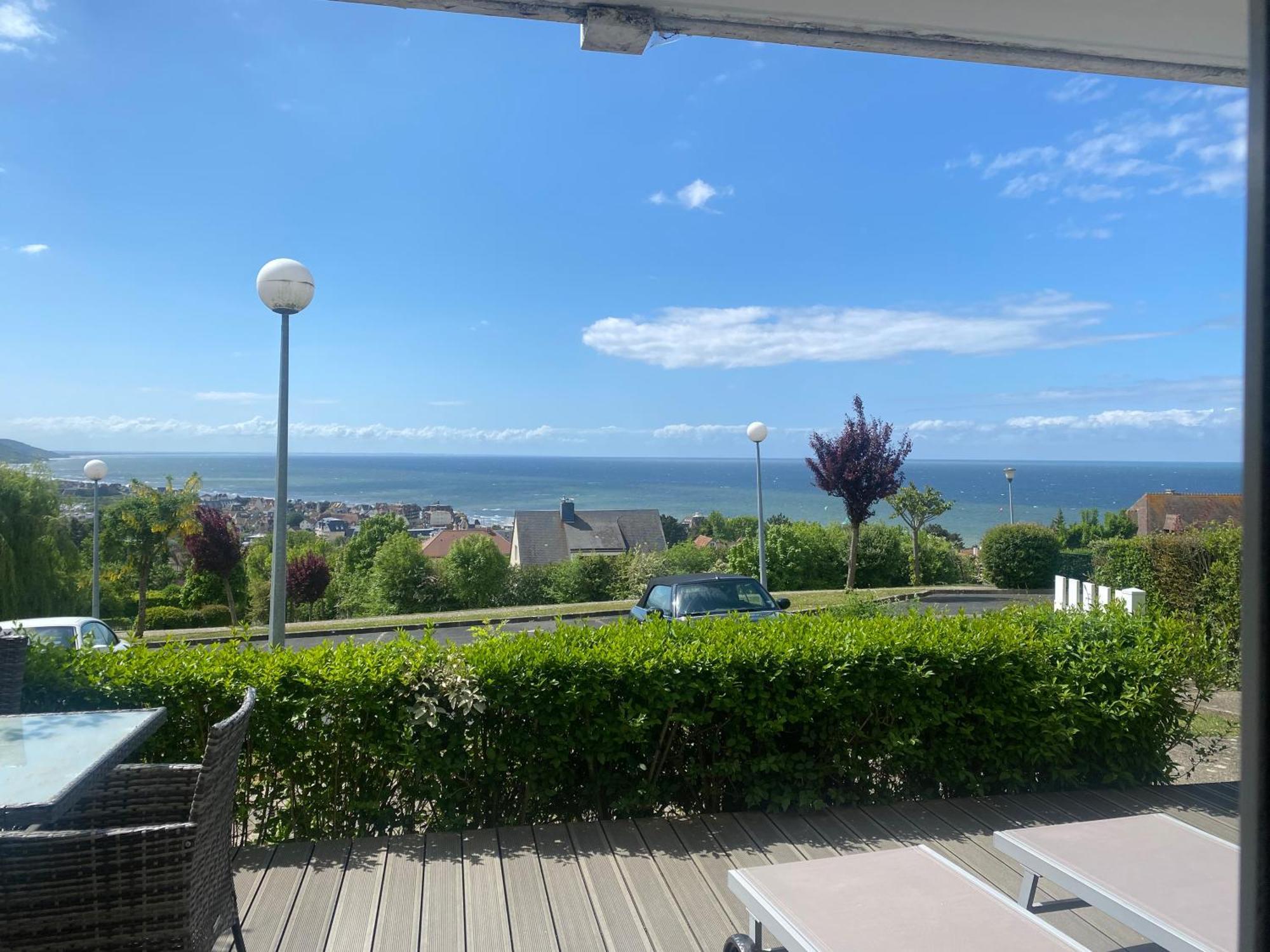 Superbe Vue Mer Panoramique F3 Blonville-sur-Mer Exterior foto